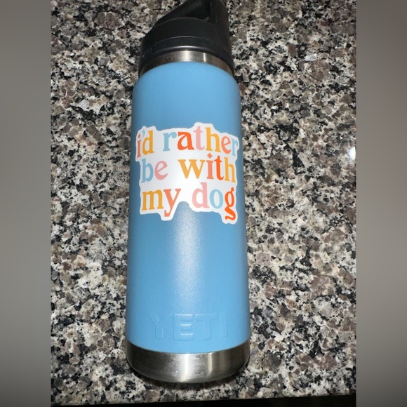 Yeti Dining Nordic Blue Yeti Chug Cap Water Bottle 26 Oz With